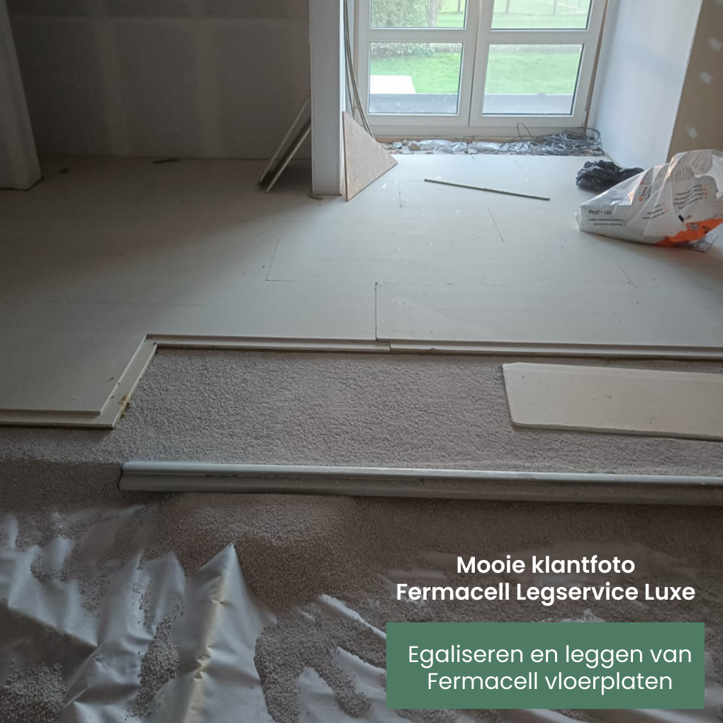 Fermacell Vloer Montageservice met Egaliseren